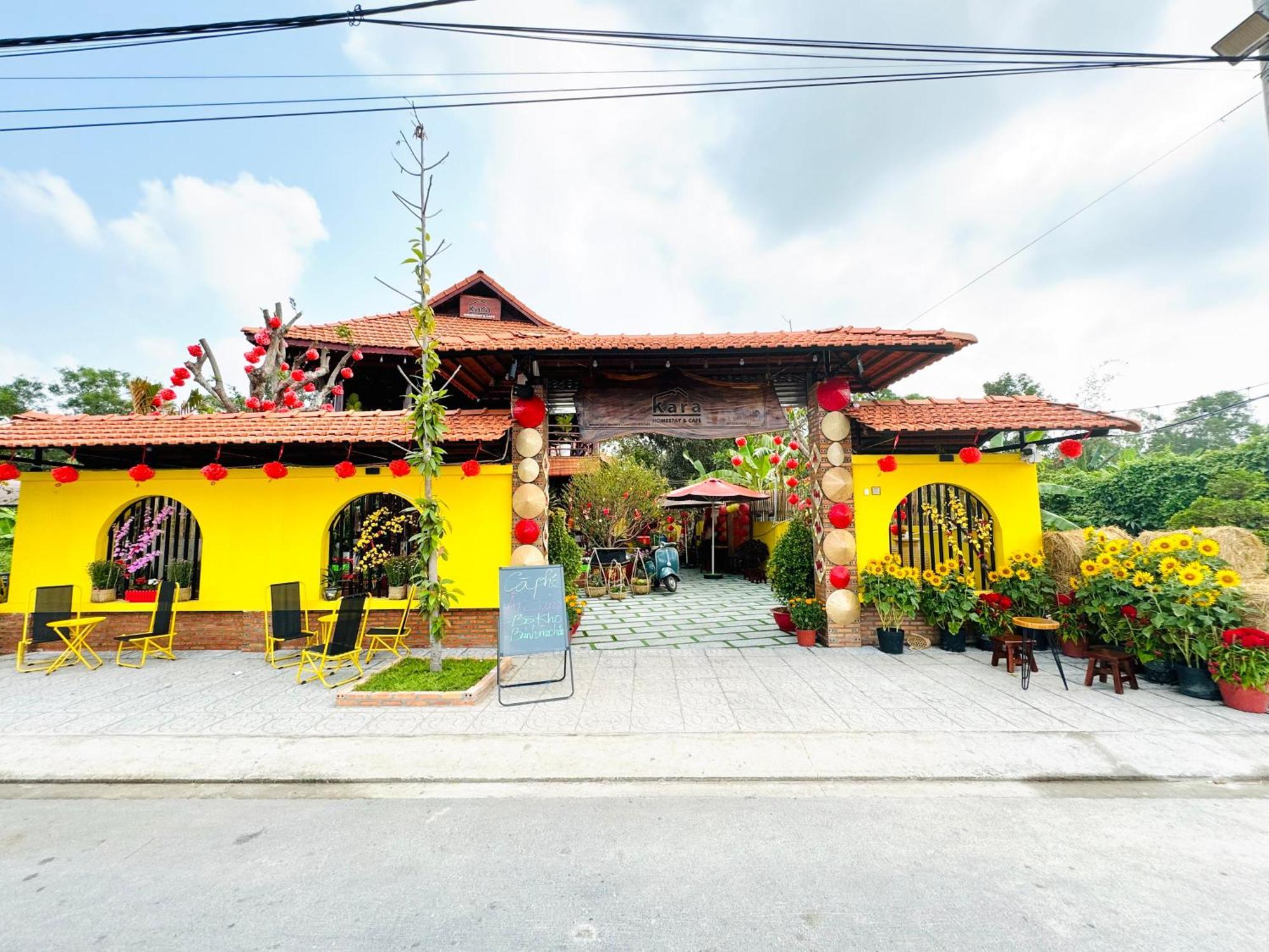 Kara Homestay & Cafe Can Tho Esterno foto